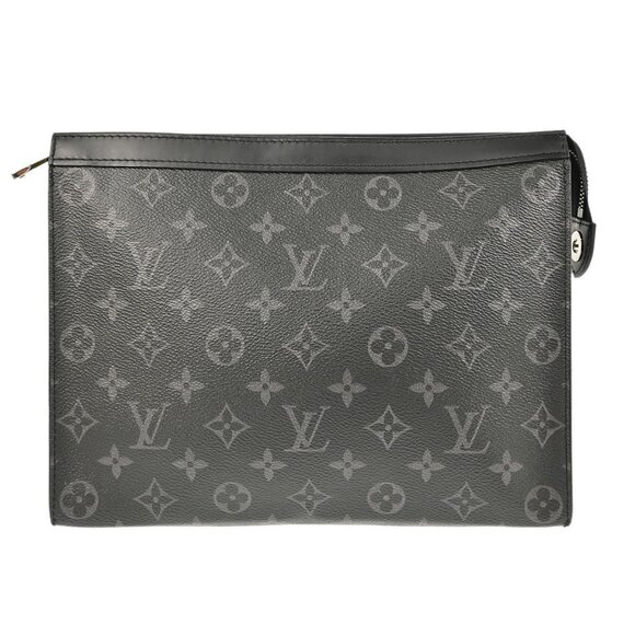 Louis Vuitton Eclipse Pochette Voyage MM Clutch Bag M61692 TA2126 XX08082 - Picture 1 of 8